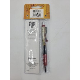 AMC New NIP - AMC The Walking Dead Gel Pen + Bookmark Set Rick Grimes Ink Works 2014
