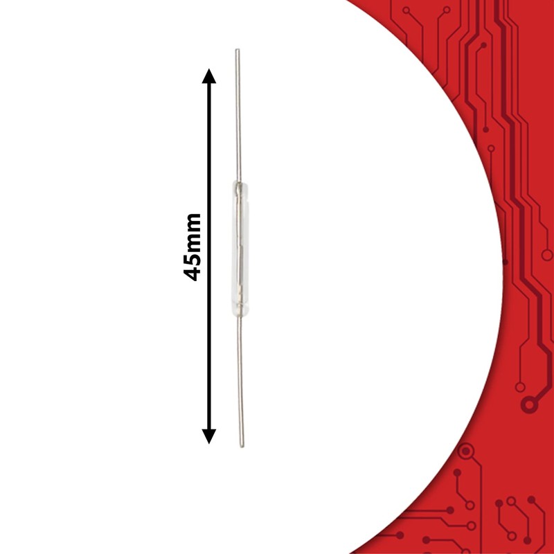 AZDelivery 30 x Reed Switch with Magnetic Induction and Glass