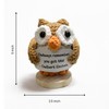 AltrEgo Emotional Support Positive Owlbert Einstein Crochet Toy, Handmade with