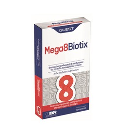 Quest Mega 8 Biotix, 30Caps