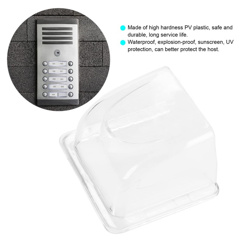 Plastic Rain Cover, Access Control Waterproof Enclosure Keypad Controller Rainproof