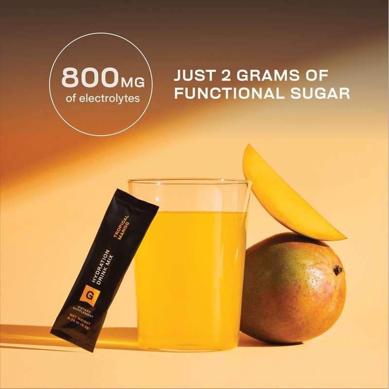Gainful Hydration Powder Packets, Caffeine Free with Key Electrolytes Magnesium