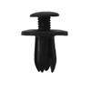 WFLNHB 100pcs Auto Car Door Fender 6mm Hole Push Plastic