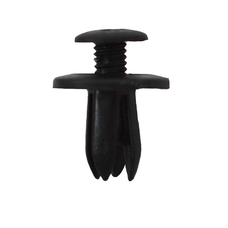 WFLNHB 100pcs Auto Car Door Fender 6mm Hole Push Plastic