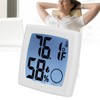 Multifunctional Indoor Thermometer Tabletop Thermo Hygrometer Minimalist Digital Hygrometer