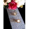 Quasimoon Vintage White Lace Style No.2 Table Runner (12 x
