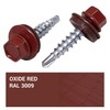 SKIR'CO (Pack of 50) Roofing Bolts, Hex Head 4.8 x