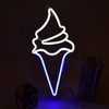 LED Neon Light Ice Cream Waterproof Battery USB Powered Hangable