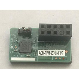 SuperMicro AOM-TPM-9670H-FIPS Horizontal TPM 2.0 Module (Non-Provisioned)