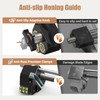 HONGDUI Chisel Sharpening Kit with Honing Guide, Sharpening Angle Fixture