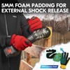 Vgo... Waterproof Touchscreen, Warm Safety Working Gloves in Cold Weather