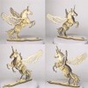 Bitopbi 3D Wooden Puzzles Animal Laser Engraving DIY Safe Assembly