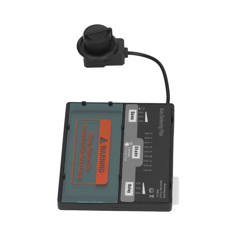 Auto Darkening Filter, Auto Welding Lens Welding Cover Adjustable Solar