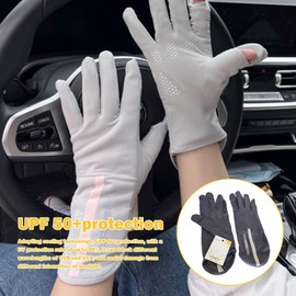 UV Protection Gloves,UV Protection Gloves for Men - Driving Gloves Women for Sun UV Protection, Touchscreen Finger Sun Protection Gloves for Men Women