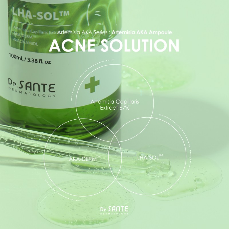 Sante Artemisia Aca Ampoule 100ml Pore soothing moisture sebum control