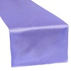 RCZ Decor Pretty Purple Satin Table Runner, 14 x 108