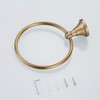 Leyden Towel Ring Antique Brass Hand Towel Holder Bathroom Accessories