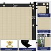 Windscreen4less 4' x 12' Privacy Fence Screen Heavy Duty Windscreen