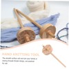 CORHAD Drop Spindle Yarn Tool for Beginners Wooden Knitting Spindle