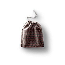 Le Jardin du Lin Printed Cotton Bags with Drawstring, Shopping Bag, Fabric Bag, Fabric Bag, Vegetable Bag, Reusable, Environmentally Friendly, Multipurpose, Foldable, Size: 20 x 30 cm