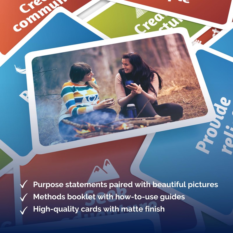 metaFox - My Purpose Cards - 60 Coaching Cards for