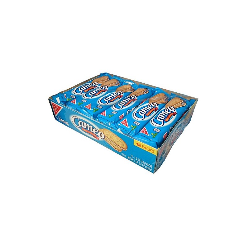 4 Boxes of 12 Packs Cameo Creme Sandwich Cookies (48