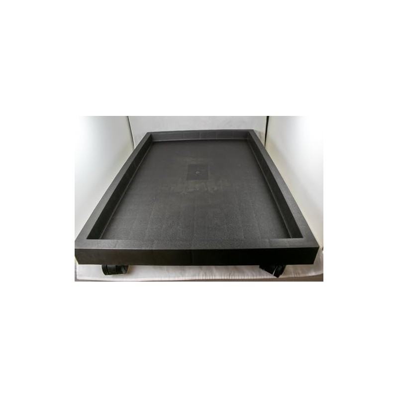 Rectangular Heavy Duty Humidity Tray with Casters for Bonsai Trees