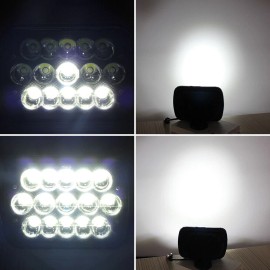 uspart- 2pcs Fit Kenworth T300 1995-2008 DOT 7x6'' 5x7'' LED Headlights Hi/Lo Beam