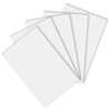 Cozlly Pack of 5 Foam Board, White, 200 x 300