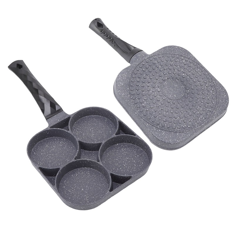 4 Hole Frying Pan Non Stick Heat Resisting Omelet Pan