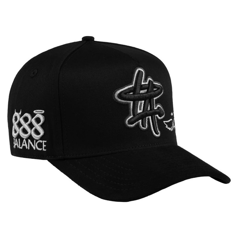 JC Hats Gorra God´s Plan LA Bad Influence, Visera Curva