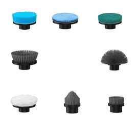 Topmako YMG-825 Electric Spin Scrubber Replacement Brush Heads, 7pcs Extra Brush Accessories Kit for Topmako YMG-825 Electric Cleaning Brush - Scrubber Not Included