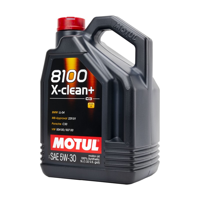 Motul 8100 X-Clean 5W-30 Full Synthetic Motor Oil | Engineered