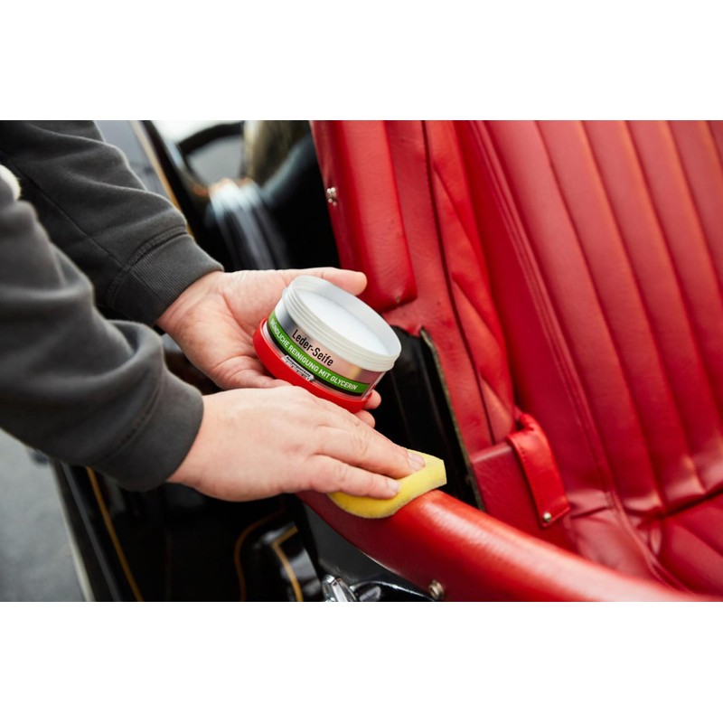 Nigrin Performance 73170 Leather Care Set Soap with Balm, Single