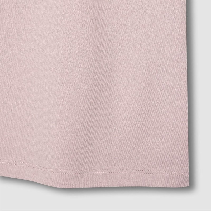 JAJU [JAJU/자주] JAJU AIR Cotton Short Sleeve T-Shirt_Pink