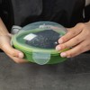 MEELYHOME Modern/Minimalist Avocado Keeper, Green Plastic, 15.3x11x8cm/6.02x4.33x3.15, Take-Out
