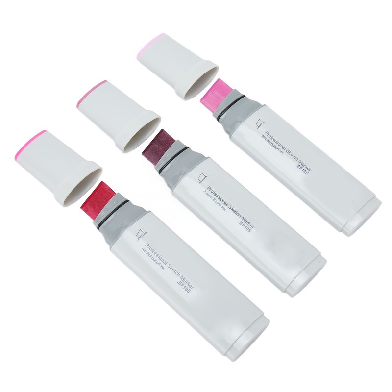 3pcs Jumbo Markers Professional DIY Large Wide Head Quick Drying