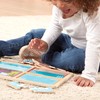 Melissa & Doug Natural Play Wooden Puzzle: Ready, Set, Go