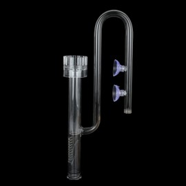 Bilindasly Lily Pipe Inflow with Surface Skimmer Aquatic Inflow Set for Aquarium Planted Tank Aquascaping 13mm for 12/16mm(1/2" ID) Tubing