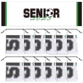 Peryiter 12pcs Soccer Cooling Towels, 40''x12'' Soccer Towels for Sweat Microfiber Soft Breathable Chilly Ice Sport Towel with Bags, Soccer Team Gift Party Favors (White)