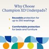 NorthShore Champion XD, 35 x 47, 51 oz., Washable Underpad,