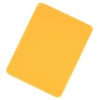 Tiger Crown 5652 Sheet Cutting Board, Yellow, 10.2 x 7.9 x 0.1 inches (260 x 200 x 3 mm), Color Mat, Yellow, Elastomer, For Different Uses and Seals