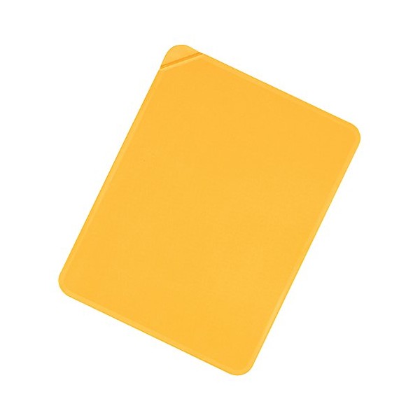 Tiger Crown 5652 Sheet Cutting Board, Yellow, 10.2 x 7.9 x 0.1 inches (260 x 200 x 3 mm), Color Mat, Yellow, Elastomer, For Different Uses and Seals
