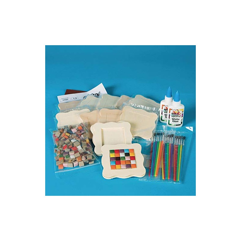Tiny Tile Coasters Craft Kit (Pack of 16)