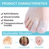 10 Pairs Toes Protector Soft Silicone Prevent Friction Different Size