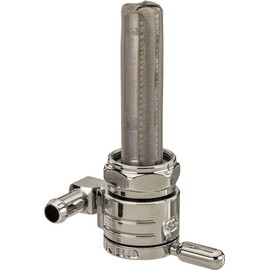 Golan Products 76-312F-CS 22mm Petcock FWD Chrome (5/16 Hose), 1 Pack