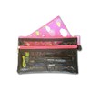 Waterproof PVC Twin Zip Pouch Travel Cosmetic Wash Bags- Available