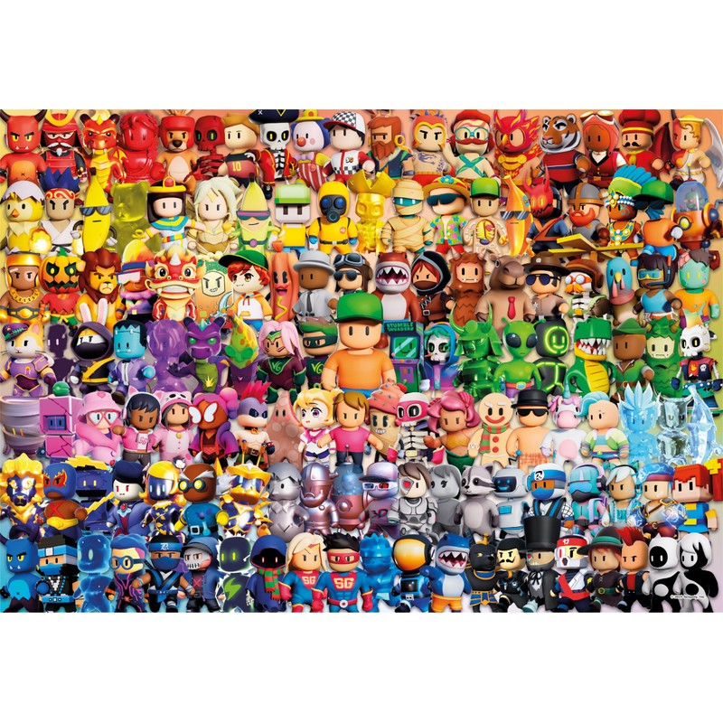 Clementoni Impossible Teile Children's 7 Years, Puzzle Figures, Video Gaming,