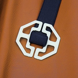 Ruilogod - Organizador de cuero sintético para asiento de coche, multifunción, plegable, para mesa de alimentos, color marrón                         