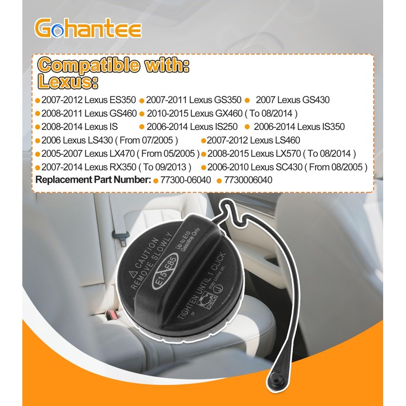 77300-06040 Fuel Tank Cap Gas Cap Fuel Filler Cap for